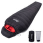 QEZER down sleeping bag, winter sleeping bag, outdoor up to -12℃(QDM-M1200)