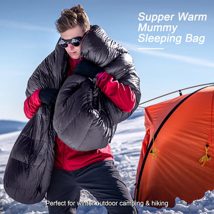 QEZER Winter Sleeping Bag 660FP Down(QDM-1000H)