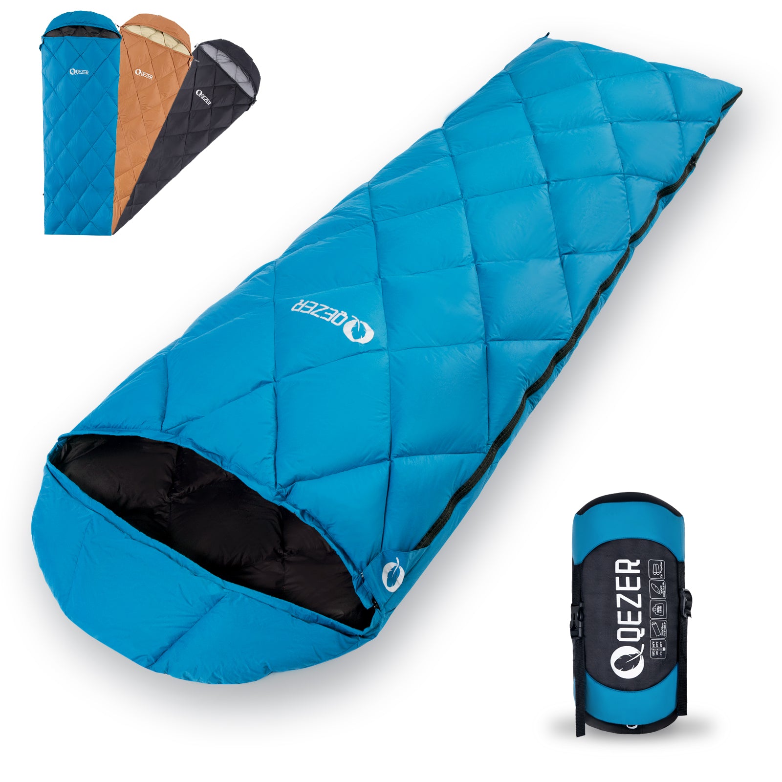 Ultralight down deals sleeping bag sale